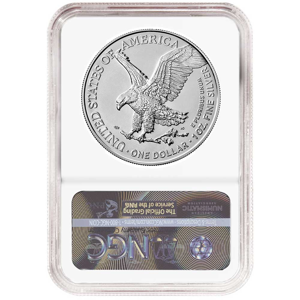 2021 $1 Type 2 American Silver Eagle | Pinehurst Coins