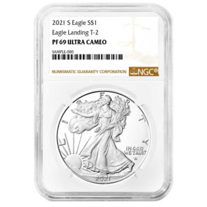 2021-S Proof $1 Type 2 American Silver Eagle
