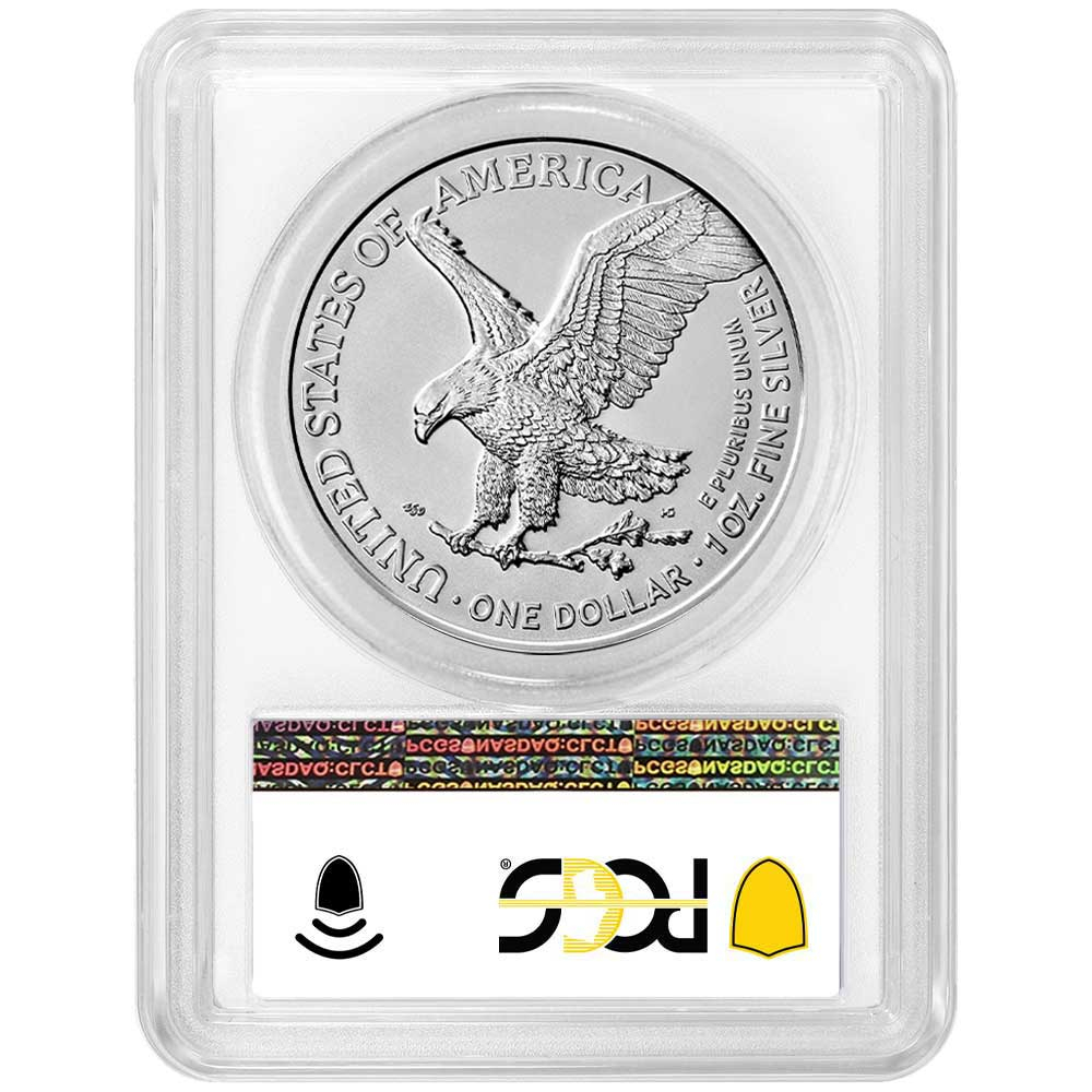 2021 $1 Type 2 American Silver Eagle | Pinehurst Coins