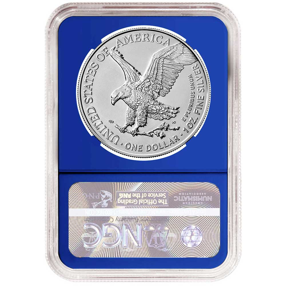 2021 $1 Type 2 American Silver Eagle | Pinehurst Coins