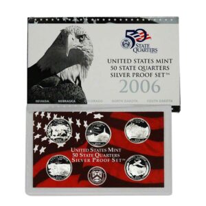 2006 U.S Silver Quarters Proof Set