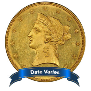 Random Year $10 Liberty Head Gold Eagle AU