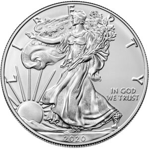 2020 $1 American Silver Eagle 1 oz BU