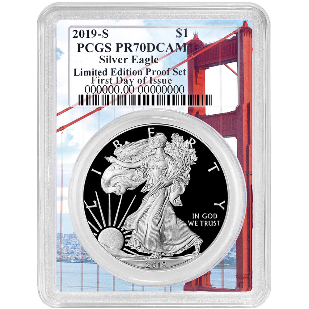 2019-S Limited Edition Proof Set $1 American Silver Eagle PCGS
