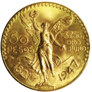 Mexico Gold 50 Pesos 1.2057 ozt Random Year