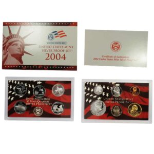 2004 U.S. Mint Silver Proof Set