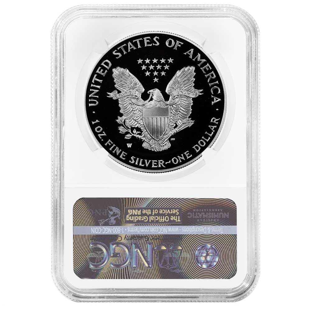 2016-W Proof $1 American Silver Eagle NGC PF69UC Brown Label