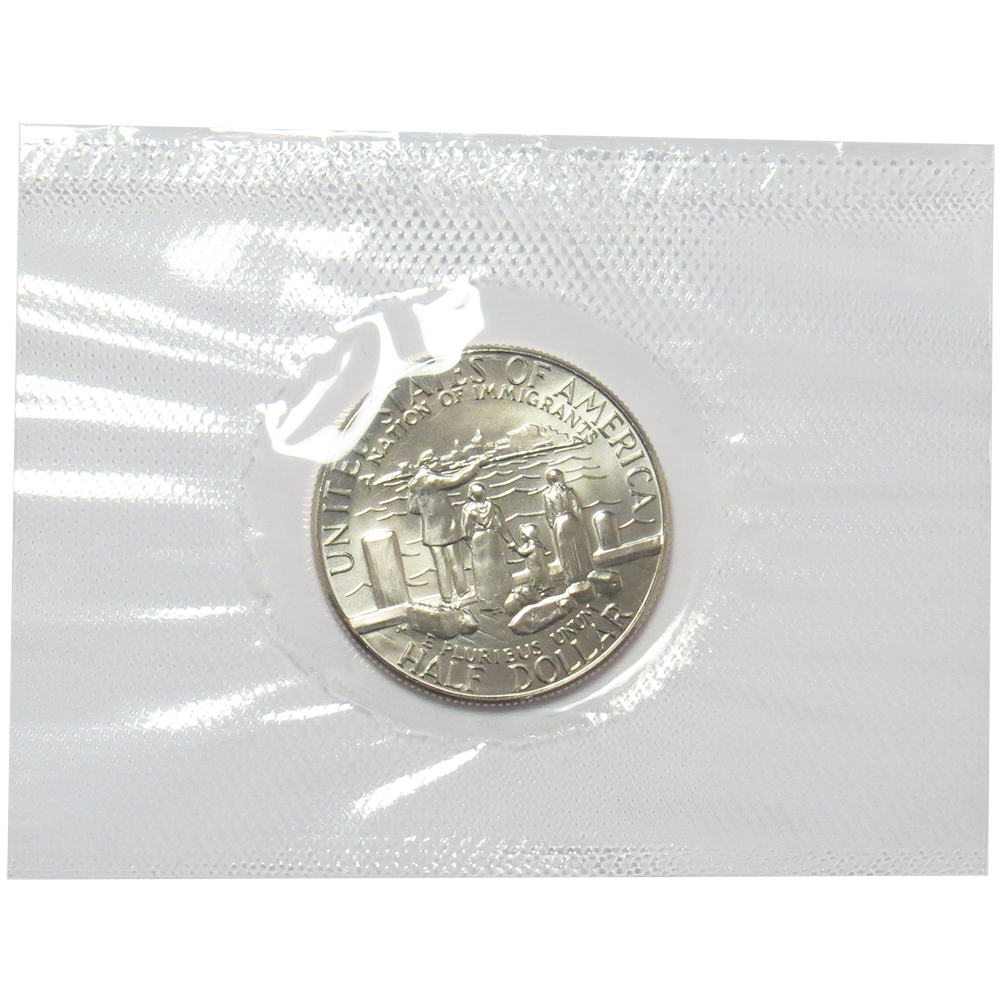 1986-D 50c UNC Clad Liberty Half Dollar Box, OGP & COA - Pinehurst