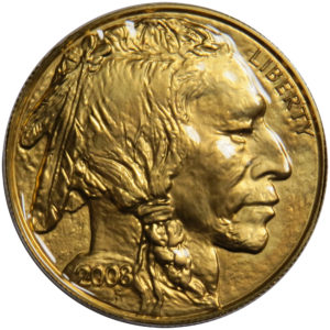 2008 $50 American Gold Buffalo 1 oz Brilliant Uncirculated Sealed