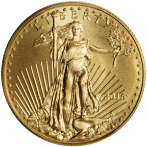 2016 $25 American Gold Eagle 1/2 oz Brilliant Uncirculated