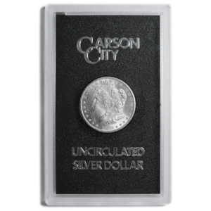 1883-CC $1 Morgan Silver Dollar GSA Uncirculated w/ Box and COA
