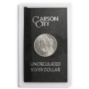 1880-CC $1 Morgan Silver Dollar GSA Uncirculated w/Box and COA