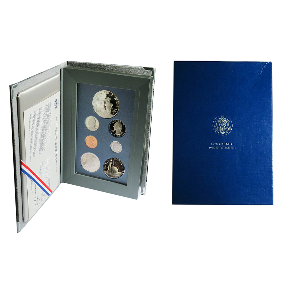 1986-S U.S. Prestige Proof Set Liberty Silver Dollar