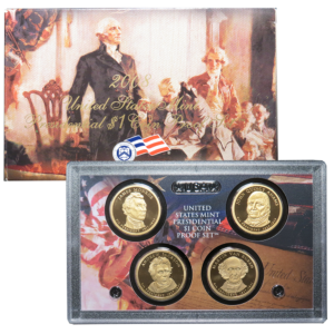 2008-S U.S. Presidential Proof Set Monroe Adams Jackson Van Buren