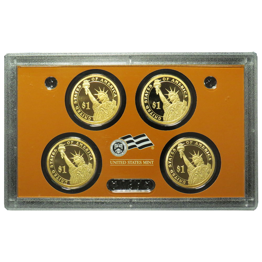 2007-S U.S. Presidential Proof Set Washington Adams Jefferson