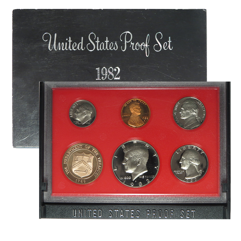 ❤️オリバーガル　Tiffany &ルィヴィトンソフトクリーム　2点set 美品 1982-S U.S. Clad Proof Set - Pinehurst Coins