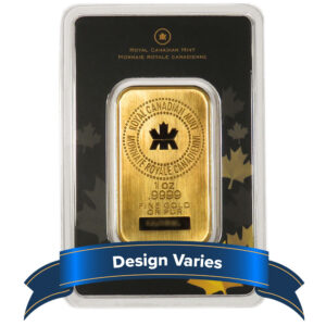 1 oz RCM Royal Canadian Mint Gold Bar .9999 Fine Sealed In Assay