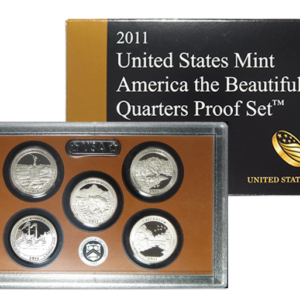 2011-S U.S. Clad America The Beautiful Quarters Proof Set