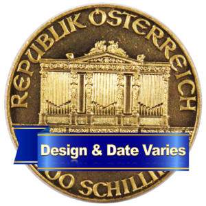 Austrian Gold Philharmonic .9999 1 oz Random Year BU