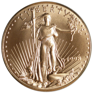 1998 $50 American Gold Eagle 1 oz Brilliant Uncirculated