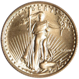 1986 $5 American Gold Eagle 1/10 oz Brilliant Uncirculated