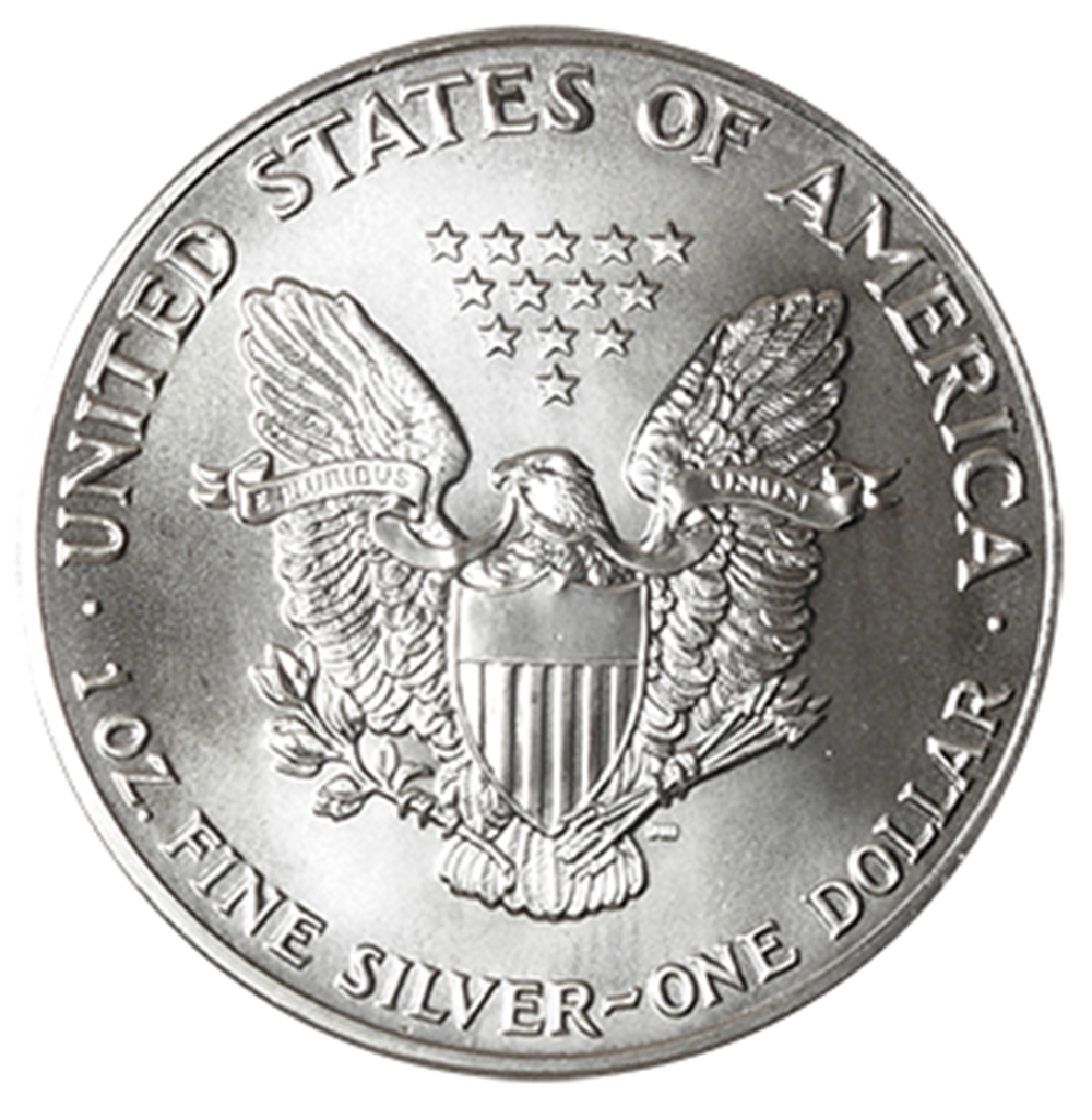 1990 $1 American Silver Eagle 1 oz Brilliant Uncirculated