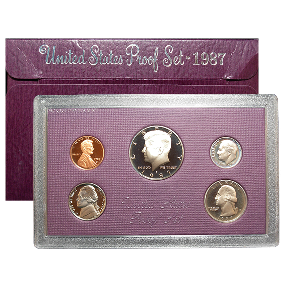 1987-S U.S. Clad Proof Set