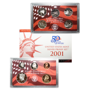2001-S U.S. Silver Proof Set