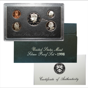 1998-S U.S. Silver Proof Set