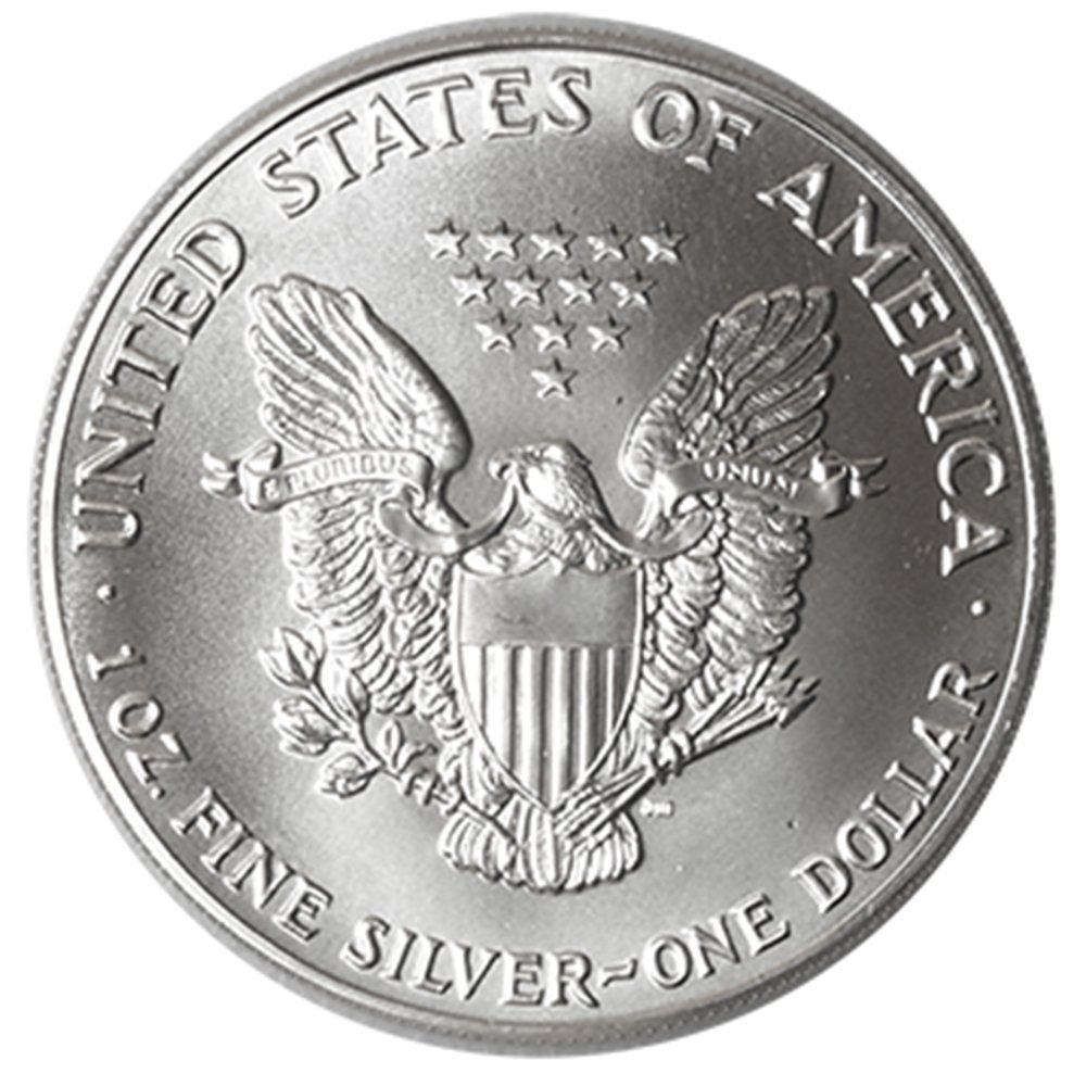 1993 $1 American Silver Eagle 1 oz Brilliant Uncirculated Coin