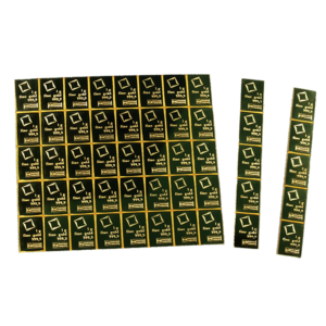 1 Gram Valcambi Suisse .9999 Fine Gold CombiBar Fractional Bar