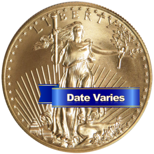 $50 American Gold Eagle 1 oz Random Year
