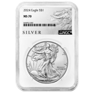 2024 $1 American Silver Eagle NGC MS70 ALS Label