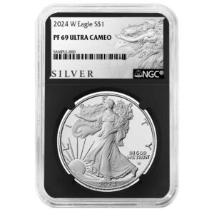 2024-W Proof $1 American Silver Eagle NGC PF69UC ALS Label Retro Core