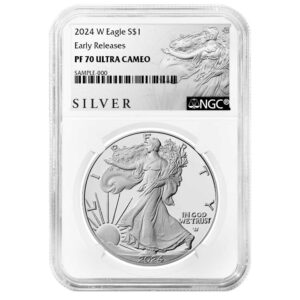 2024-W Proof $1 American Silver Eagle NGC PF70UC ER ALS Label