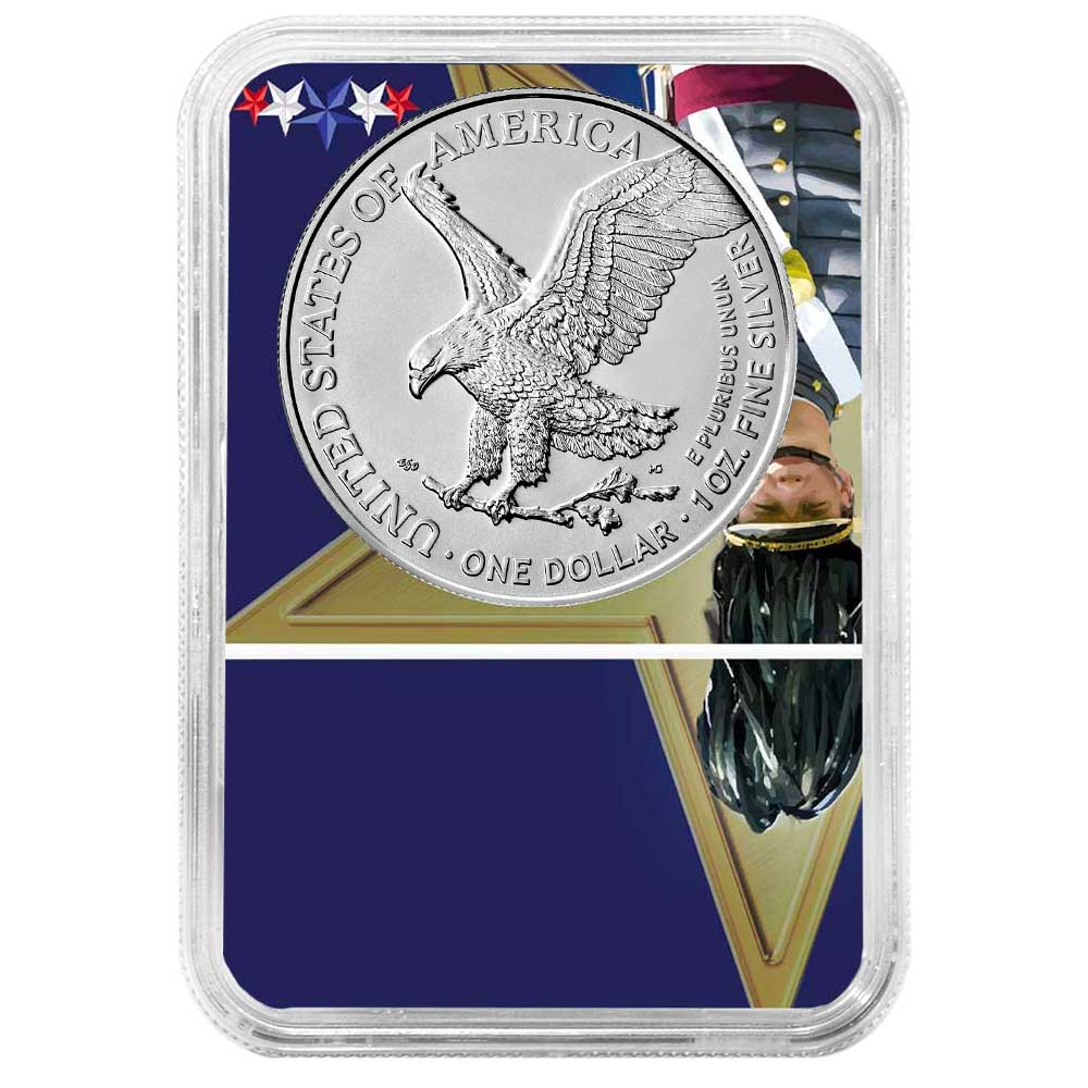 2024 $1 American Silver Eagle West Point Core - Pinehurst Coins