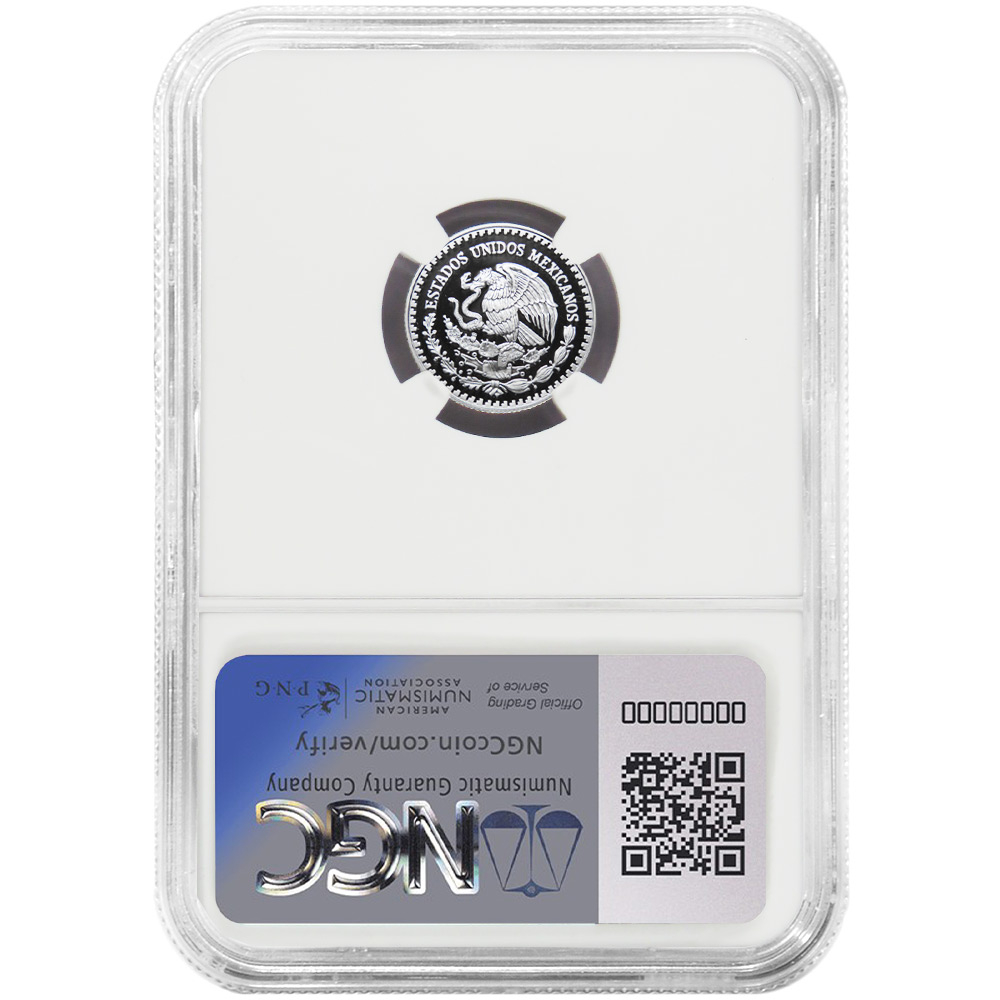 2023 Proof Silver Mexican Libertad Onza 1/20 oz NGC PF70UC ER