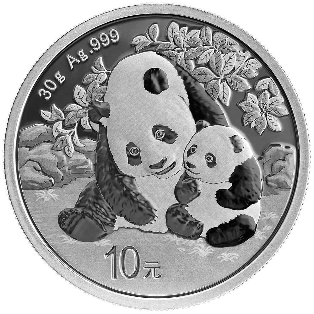 2024 10 Yuan Silver Chinese Panda .999 30g Brilliant Uncirculated -  Pinehurst Coins