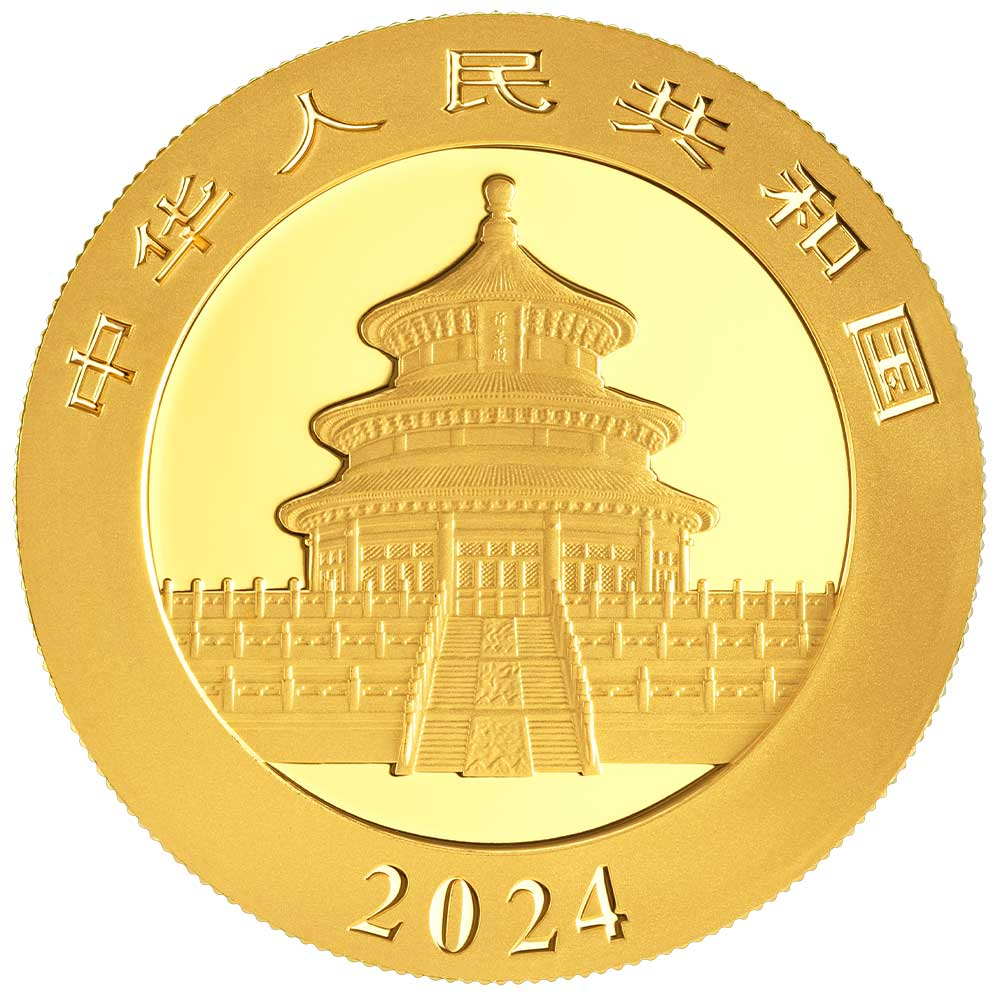 2024 500 Yuan Gold Chinese Panda .999 30g Brilliant Uncirculated -  Pinehurst Coins