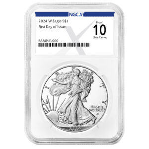 2024-W Proof $1 American Silver Eagle NGCX PF10UC FDI X Label