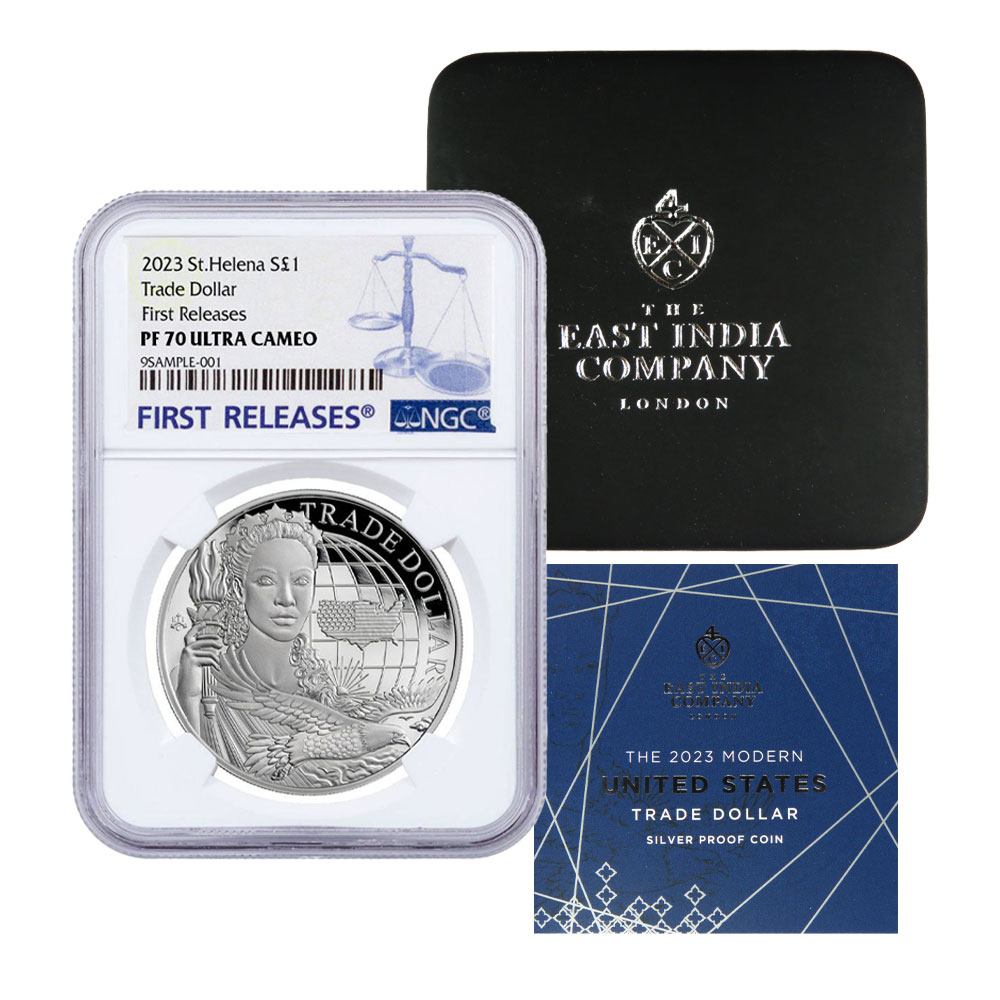 2023 Silver U.S. Trade Dollar – 1 oz .999 Pure Silver - Pinehurst