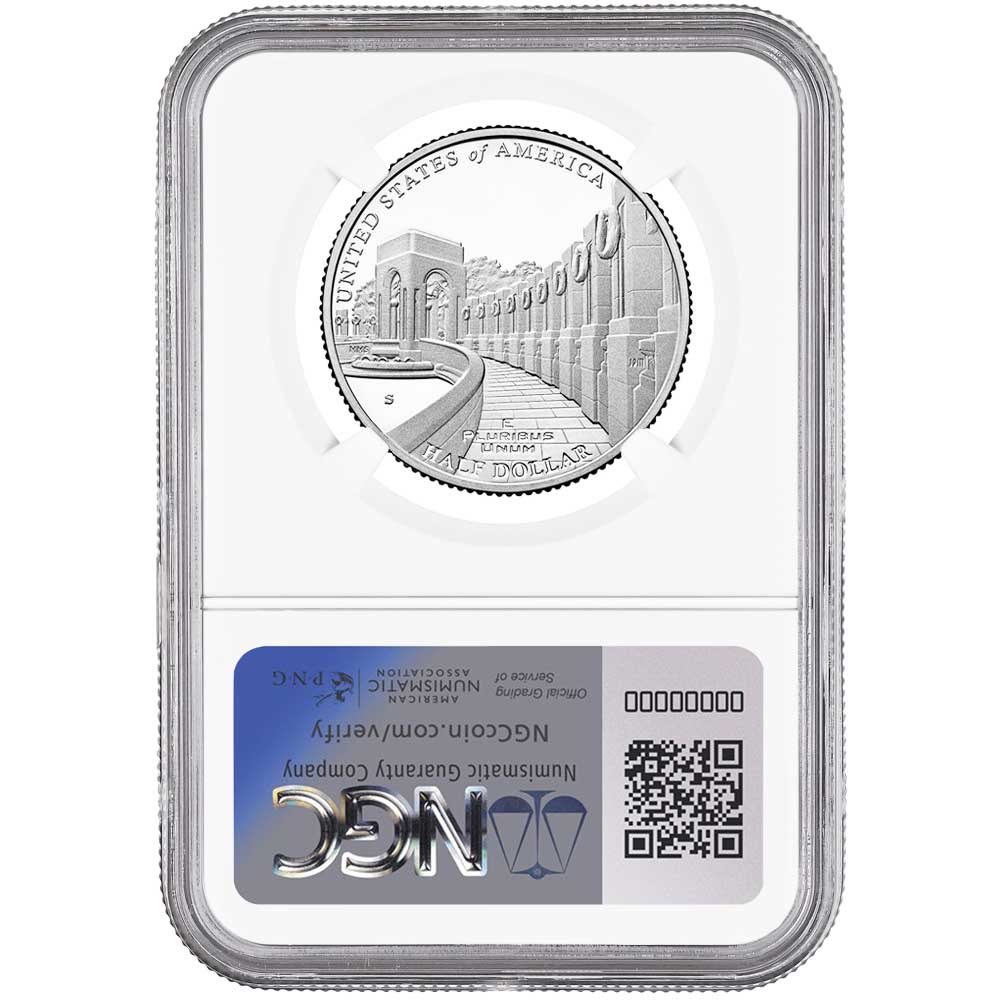 2024-S Proof Clad 50c Greatest Generation Commemorative NGC PF70UC