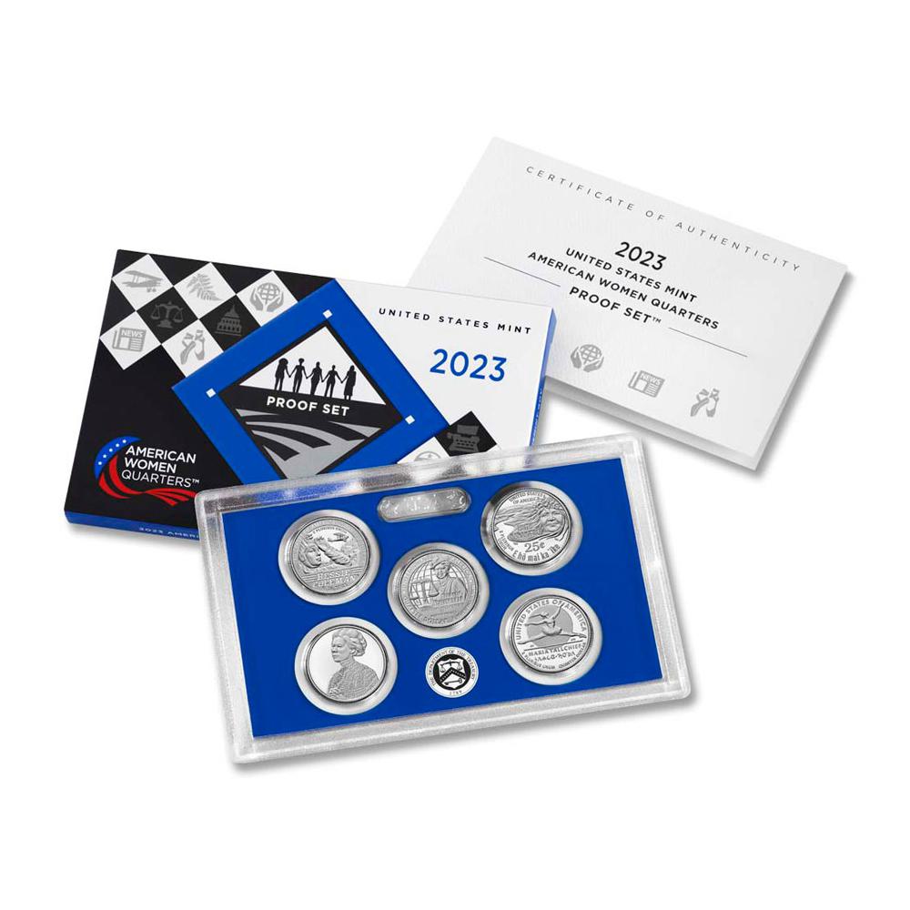 2023-S US Mint American Women Quarters Proof Set