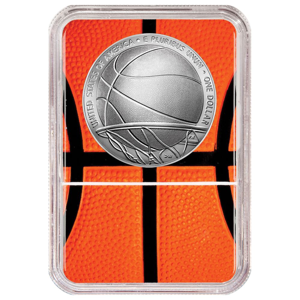 2020-P Basketball Hall of Fame Silver Dollar - Pinehurst Coins