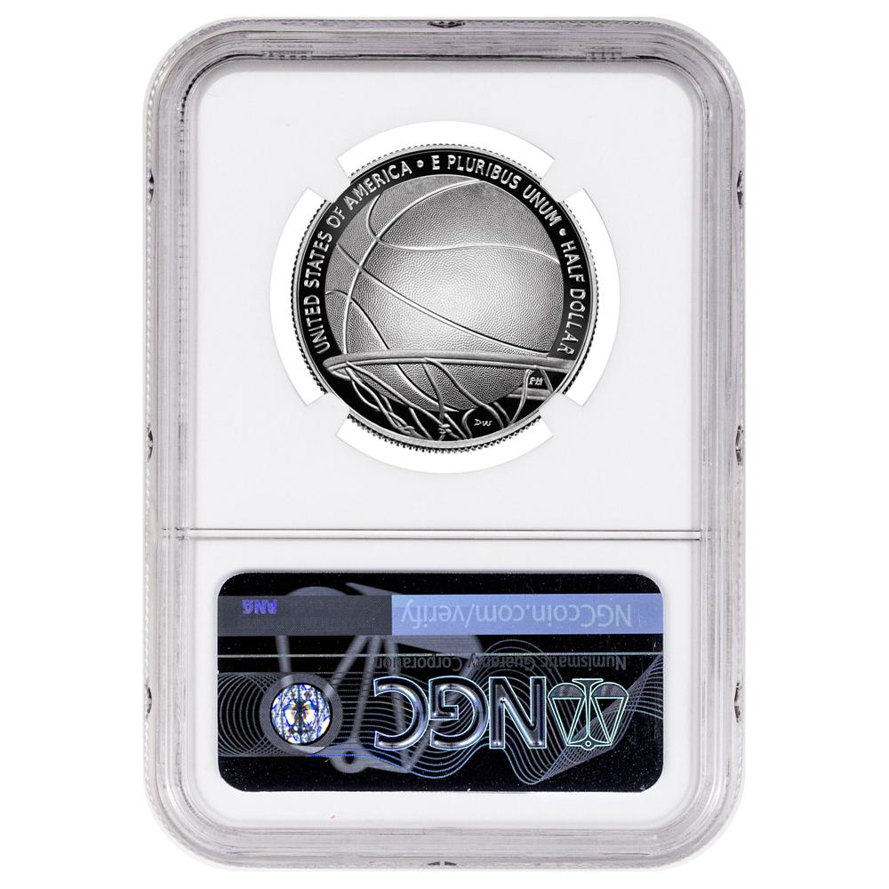 2020-S Basketball Hall of Fame Clad Half Dollar Proof Coin NGC