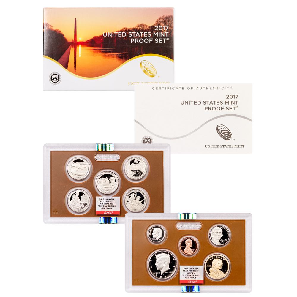 2017-S U.S. Proof Coin Set NGC FDI OGP
