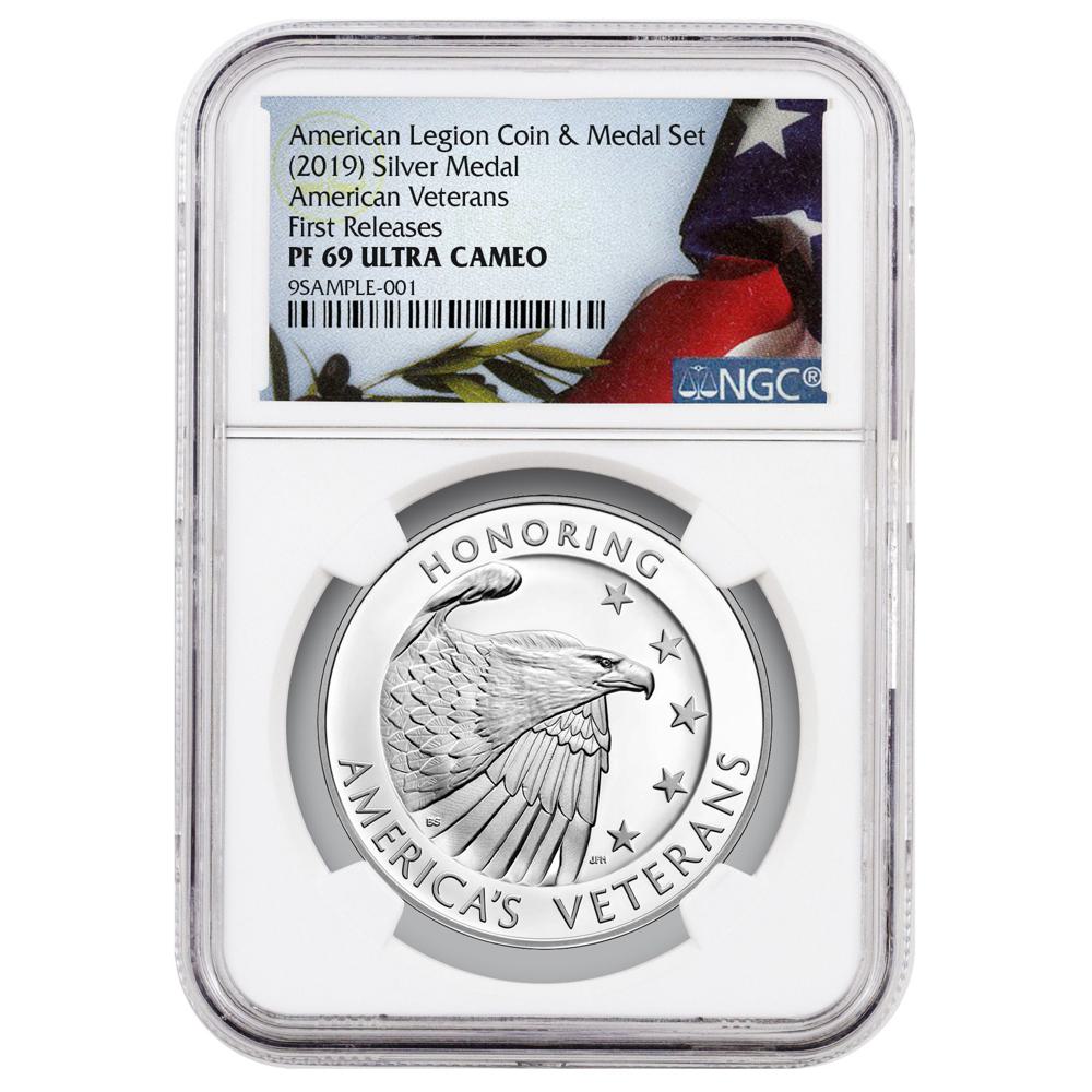2011 P 9/11 10th Anni. Silver Medal Set NGC PF69UC Early Releases