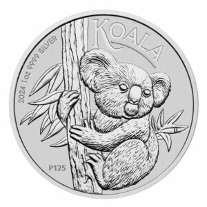 2024 $1 Silver Australian Koala 1 oz Brilliant Uncirculated