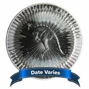 $1 Silver Australian Kangaroo 1 oz Random Year