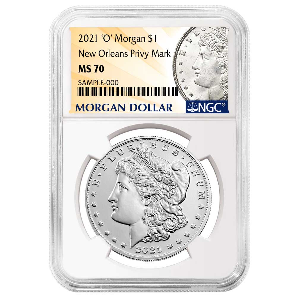 2021 $1 Morgan Silver Dollar 